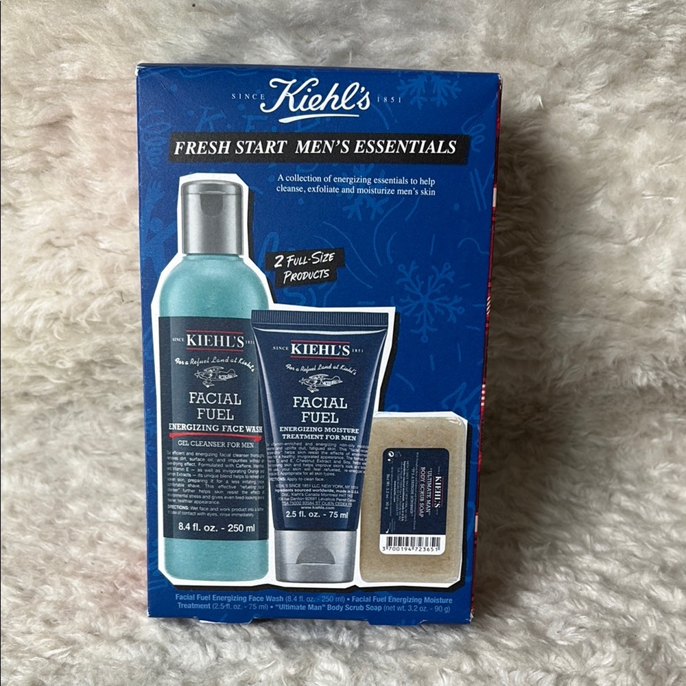 Kiehl's fresh start men’s essentials kit